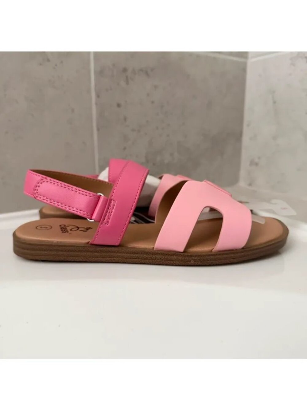 Art Class Girls Pink Sandals Size 5 Youth